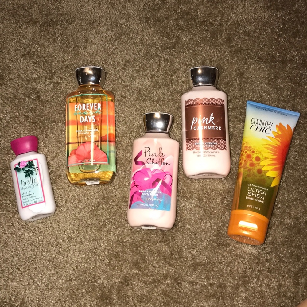 Lotion and one soap! Never used!